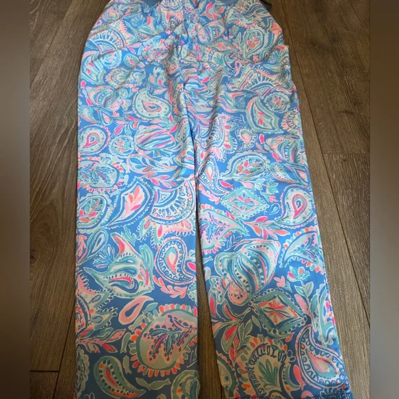 Lilly Pulitzer Luxletic Run Around Pants Medium - Picture 2 of 5